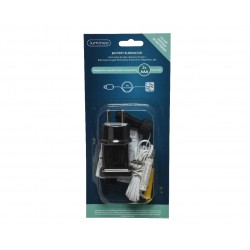 Adaptateur 2Piles Aaa Noir...