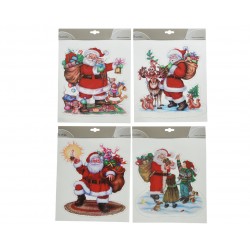 Sticker p/fenetre noel...