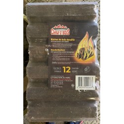 Bûches de bois densifié...