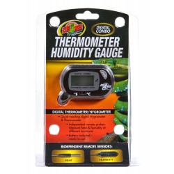 ZOOMED THERMOMETER HUMIDITY...