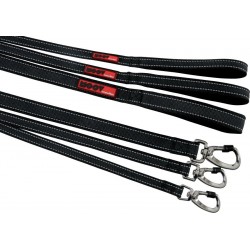 MOOV4FUN Laisse Noir 1.2M-15MM