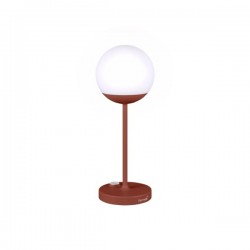Lampe MOOON h41 Ocre rouge...