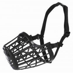 Muselière M-L-plast-noir
