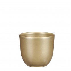 Cache-Pot Tusca Rond Or En...