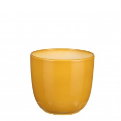 Cache-Pot Tusca Rond Ocre...