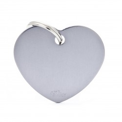 Medaille coeur BASIC L Alu...