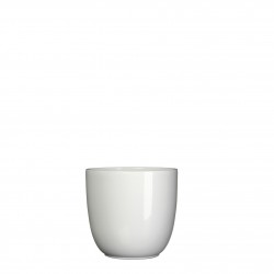 Cache-Pot Tusca Rond Blanc...