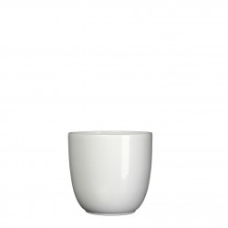 Cache-Pot Tusca Rond Blanc...