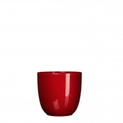 Cache-Pot Tusca Rond Rouge...