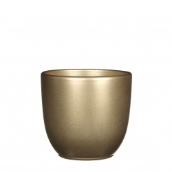 Cache-Pot Tusca Rond Or En...