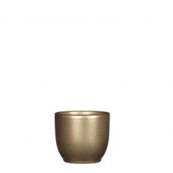 Cache-Pot Tusca Rond Or En...