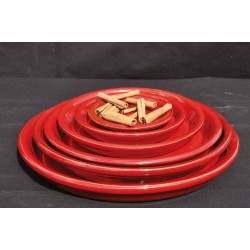 Soucoupe Ø28 COQUELICOT...
