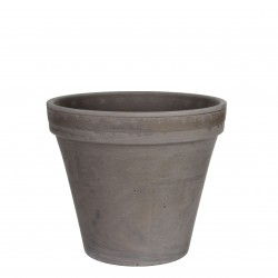 Pot rond STAN H22XD26 gris