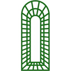 Treillages trompe l'œil...