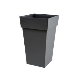 Pot haut carré TOSCANE 39CM...