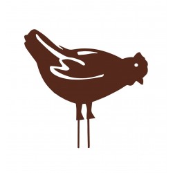 Poule à piquer 28x39 fer...