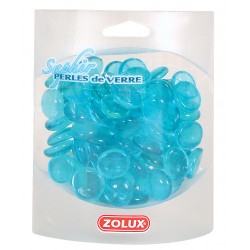 PERLES DE VERRE Saphir
