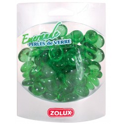PERLES DE VERRE Emeraude