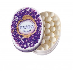 Boite Ovale D'Anis Violette...