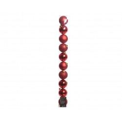 Tube De Boules X10 Rouge En...